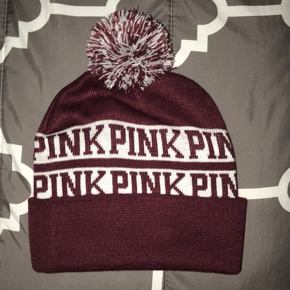 VS PINK beanie
